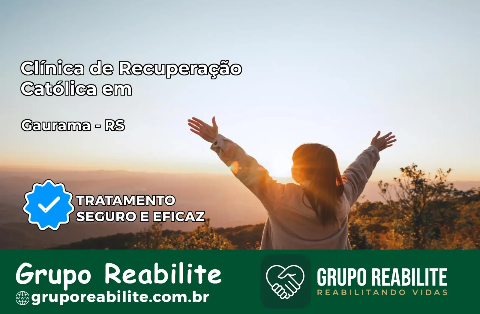 Clínica de Recuperação Católica em Gaurama | Internação 24h