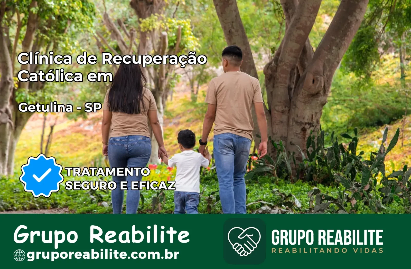 Clínica de Recuperação Católica em Getulina | Internação 24h