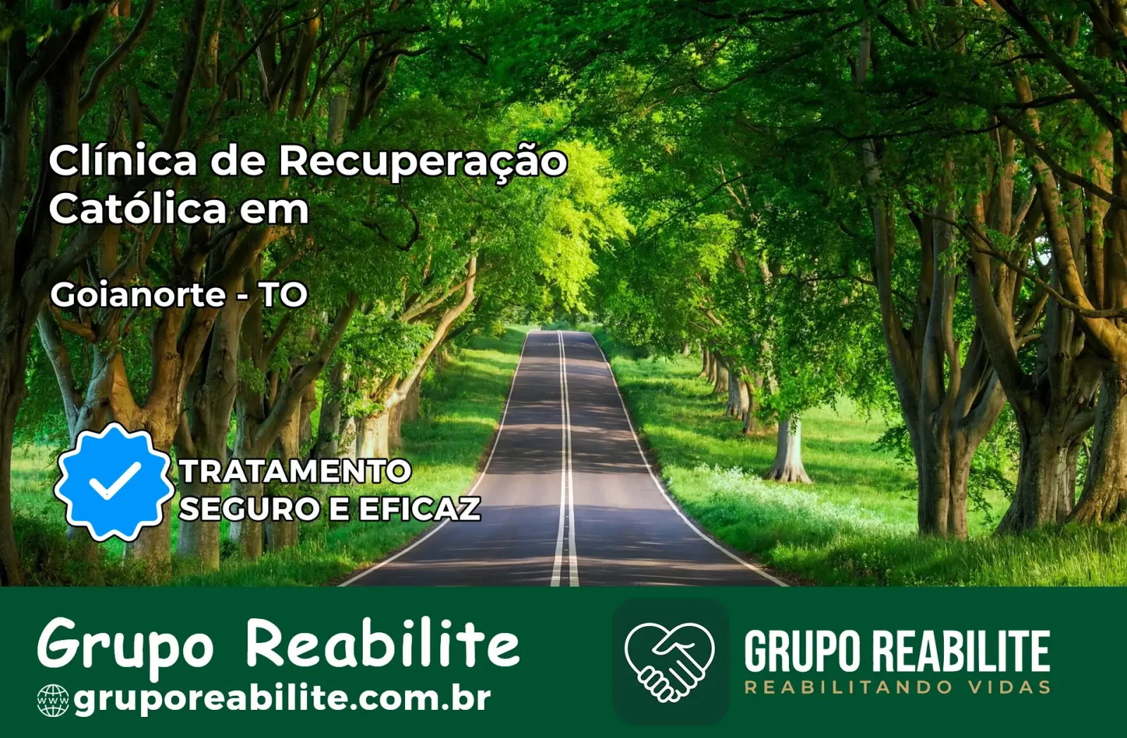 Clínica de Recuperação Católica em Goianorte | Internação 24h