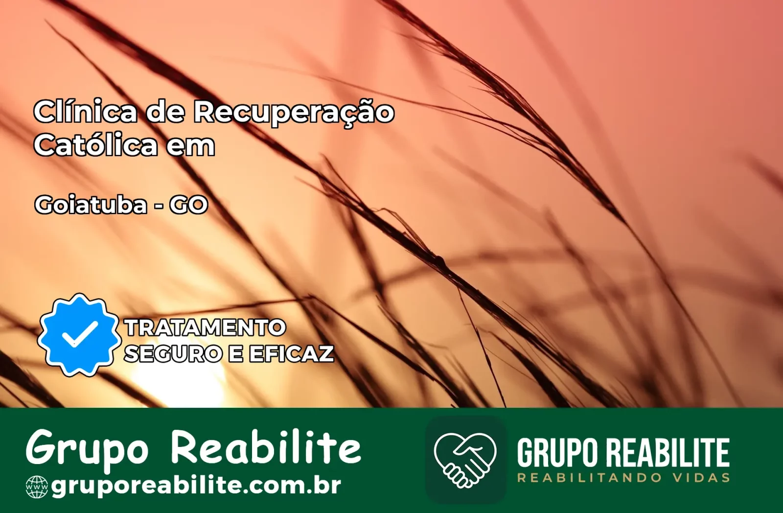 Clínica de Recuperação Católica em Goiatuba | Internação 24h
