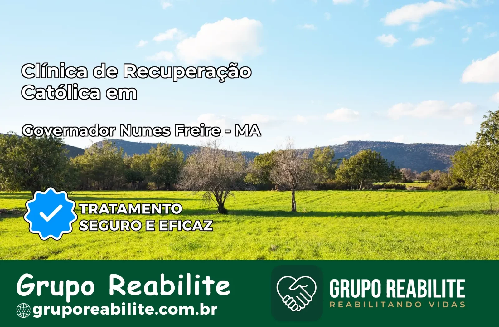 Clínica de Recuperação Católica em Governador Nunes Freire | Internação 24h