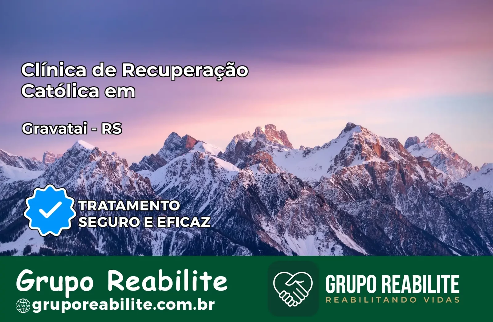 Clínica de Recuperação Católica em Gravataí | Internação 24h