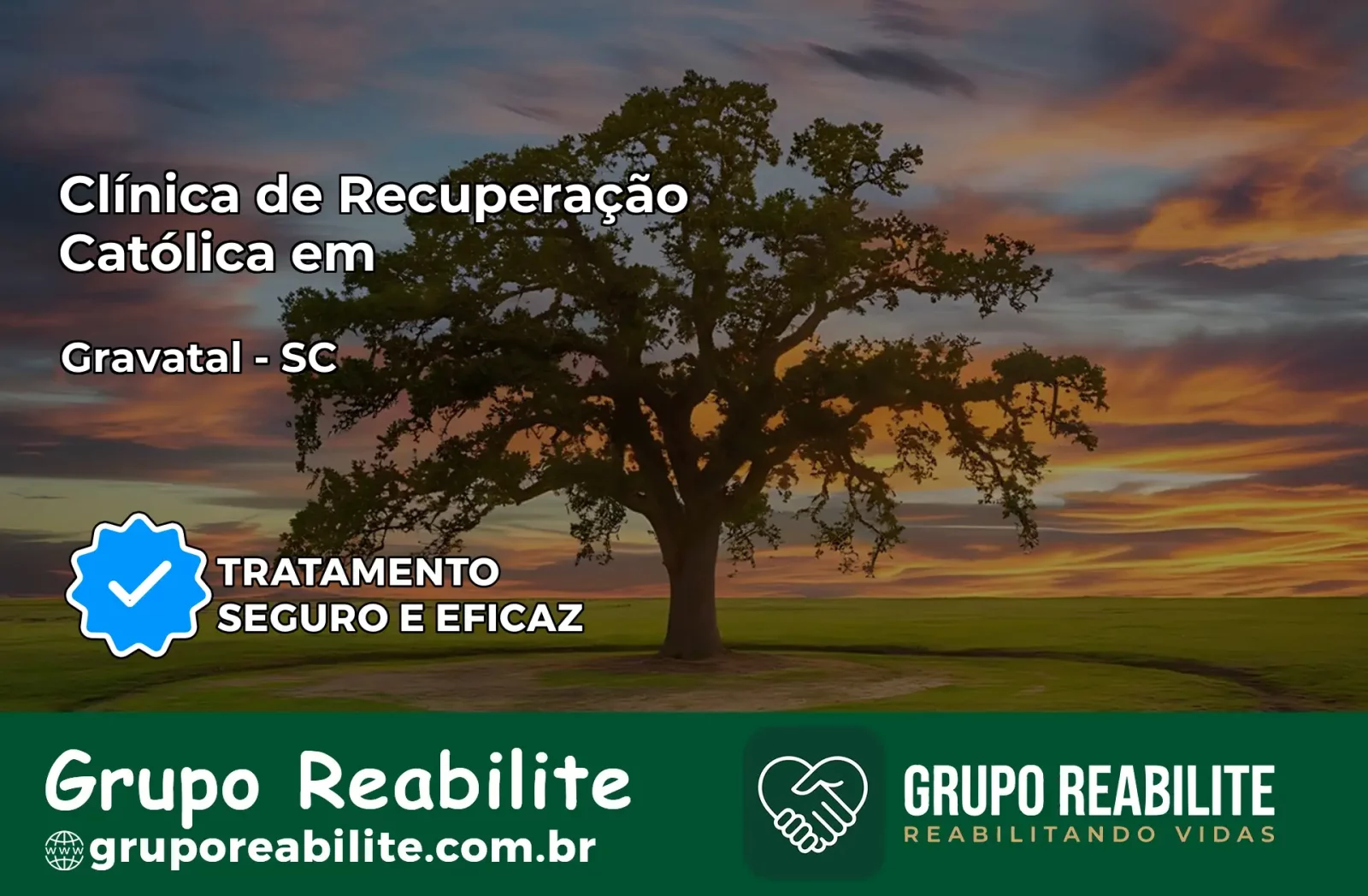 Clínica de Recuperação Católica em Gravatal | Internação 24h