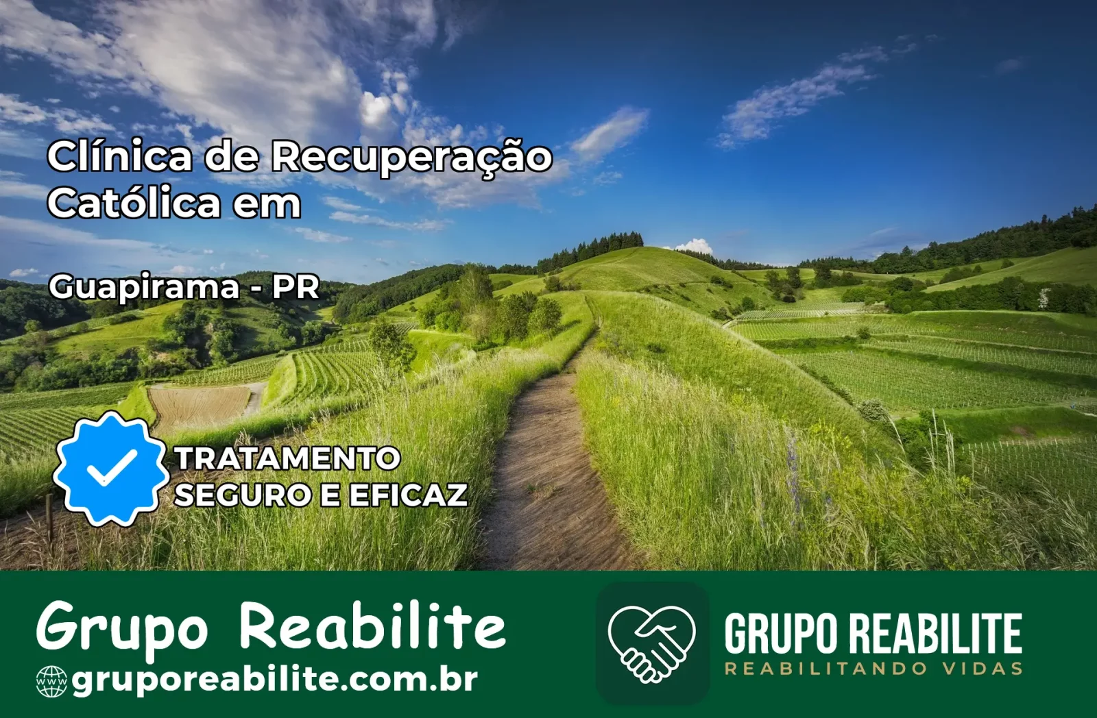 Clínica de Recuperação Católica em Guapirama | Internação 24h