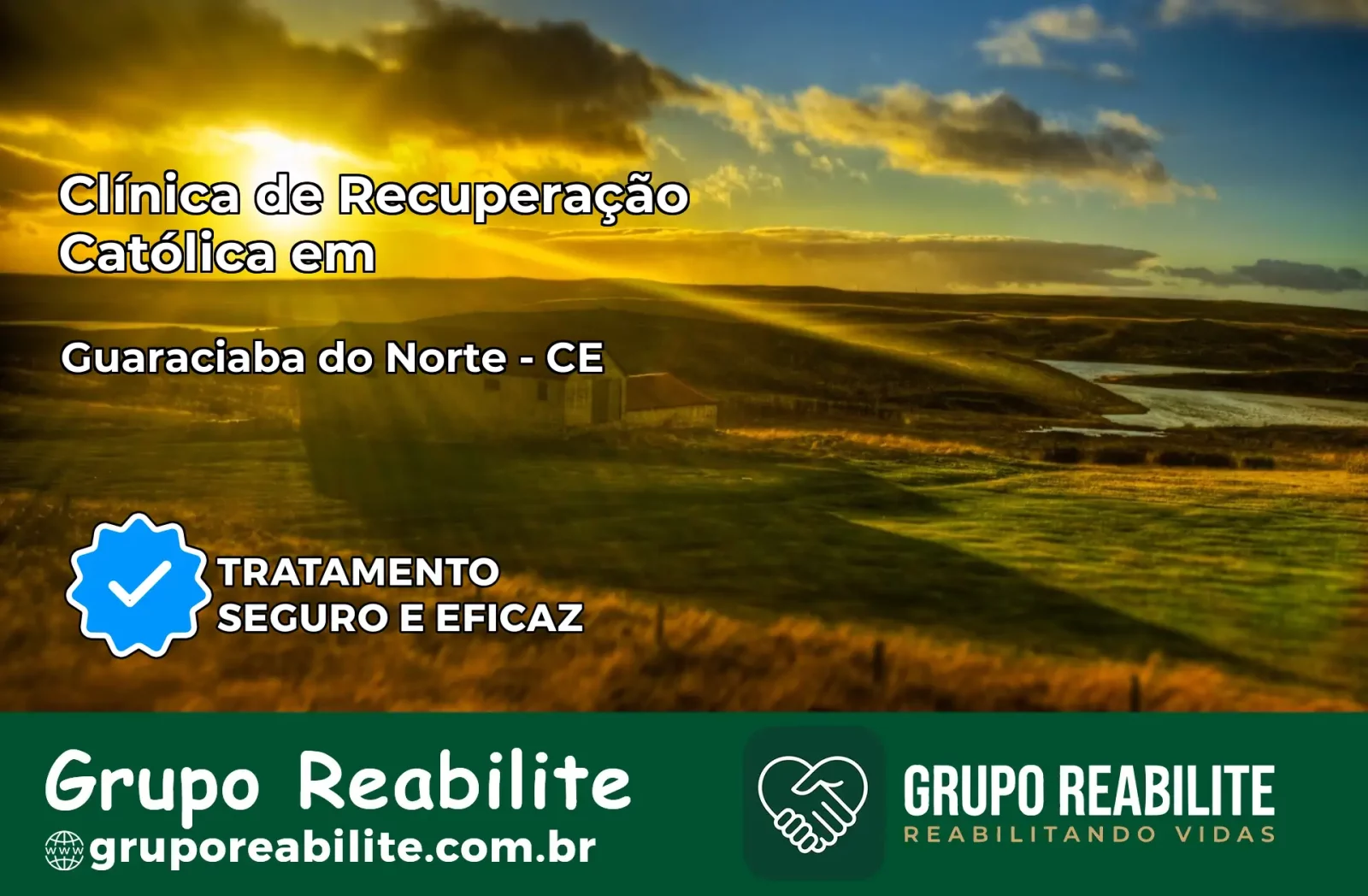 Clínica de Recuperação Católica em Guaraciaba do Norte | Internação 24h