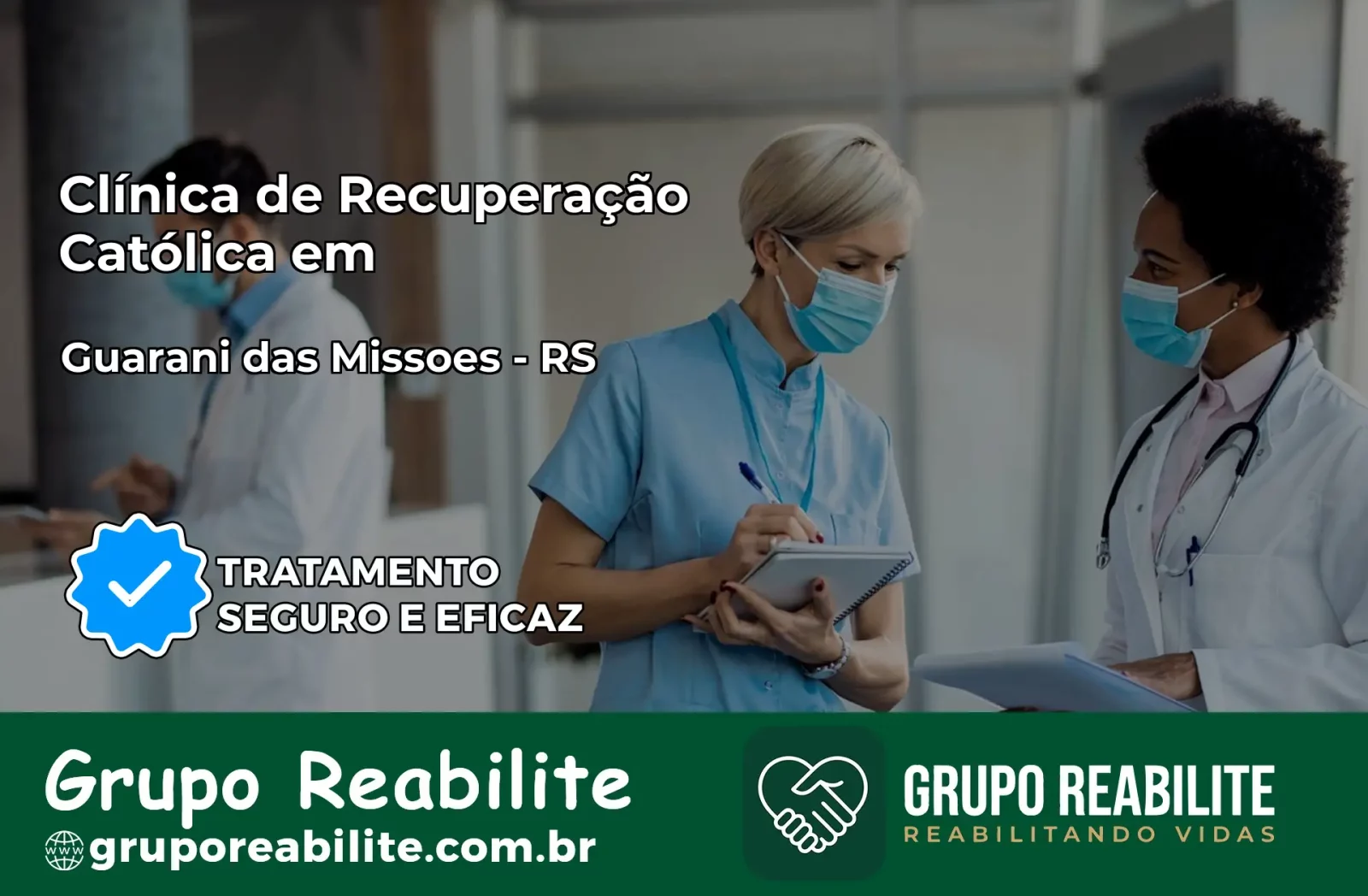Clínica de Recuperação Católica em Guarani das Missões | Internação 24h