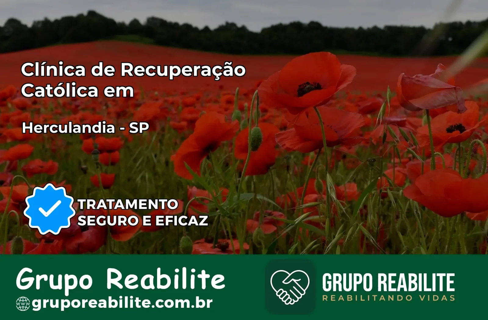 Clínica de Recuperação Católica em Herculândia | Internação 24h