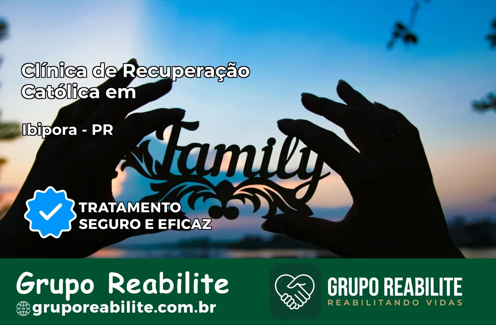Clínica de Recuperação Católica em Ibiporã | Internação 24h