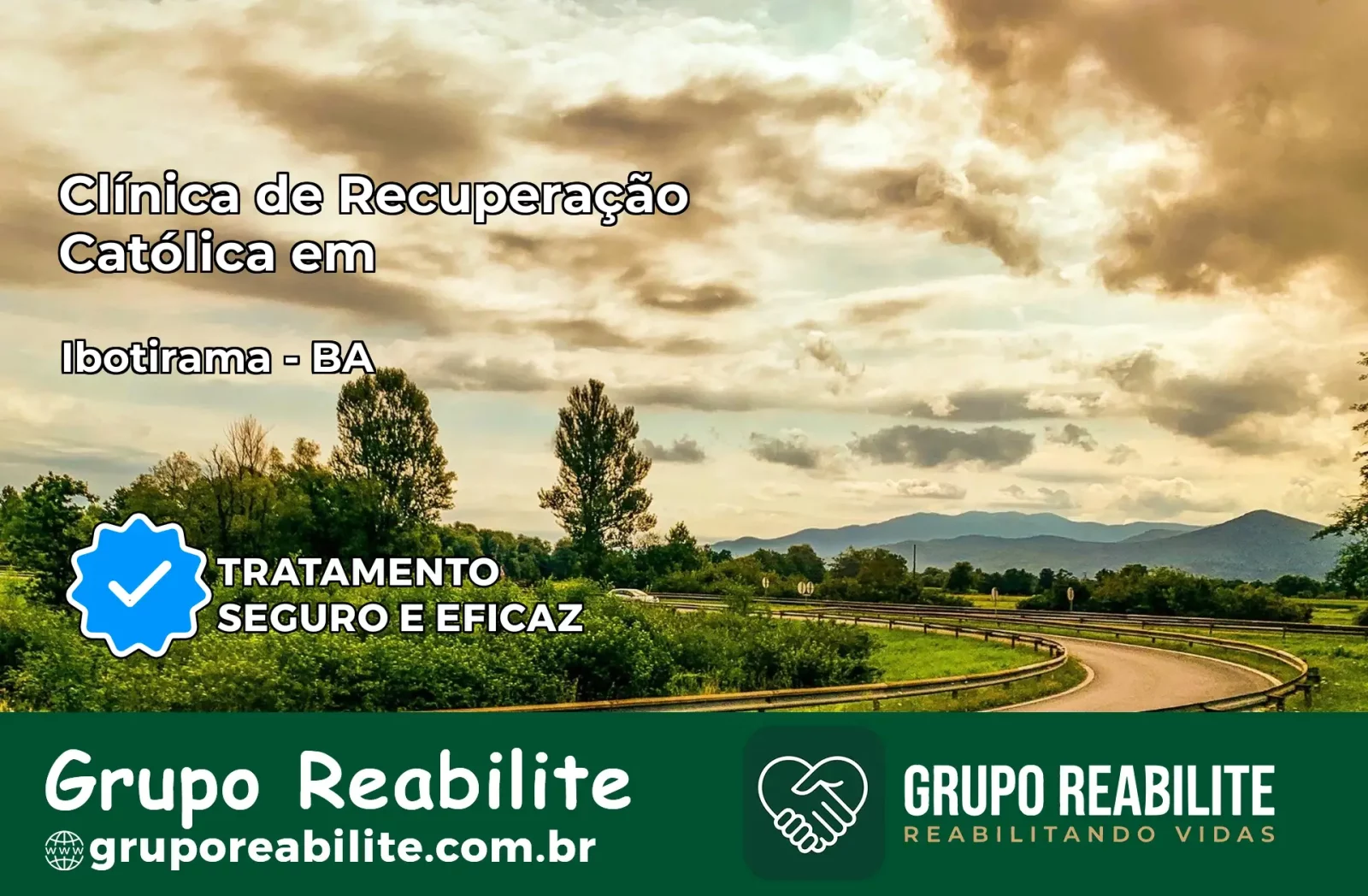 Clínica de Recuperação Católica em Ibotirama | Internação 24h
