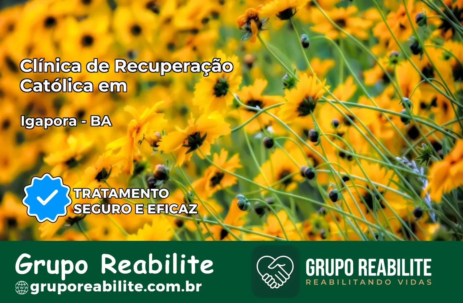 Clínica de Recuperação Católica em Igaporã | Internação 24h