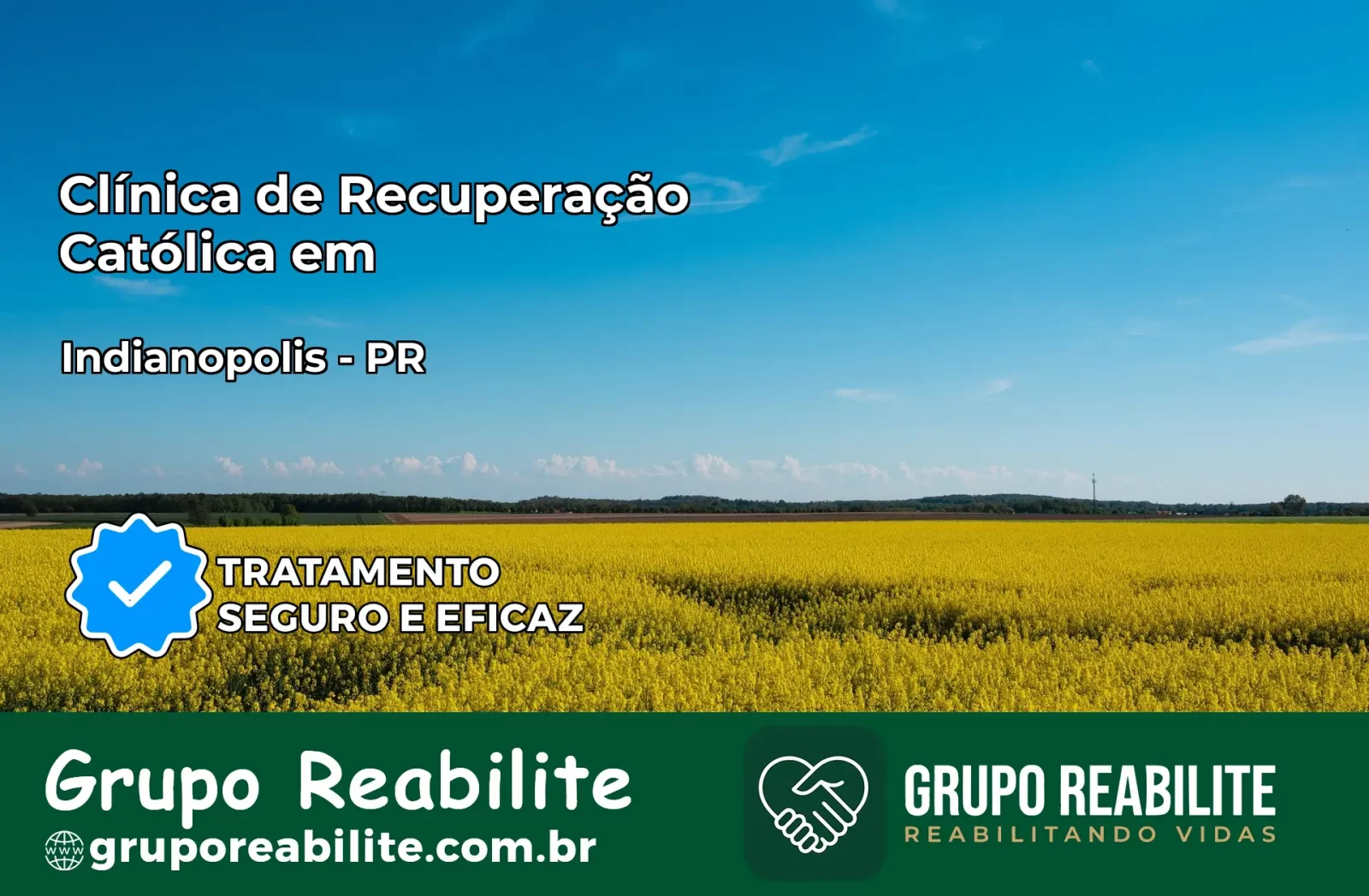 Clínica de Recuperação Católica em Indianópolis | Internação 24h