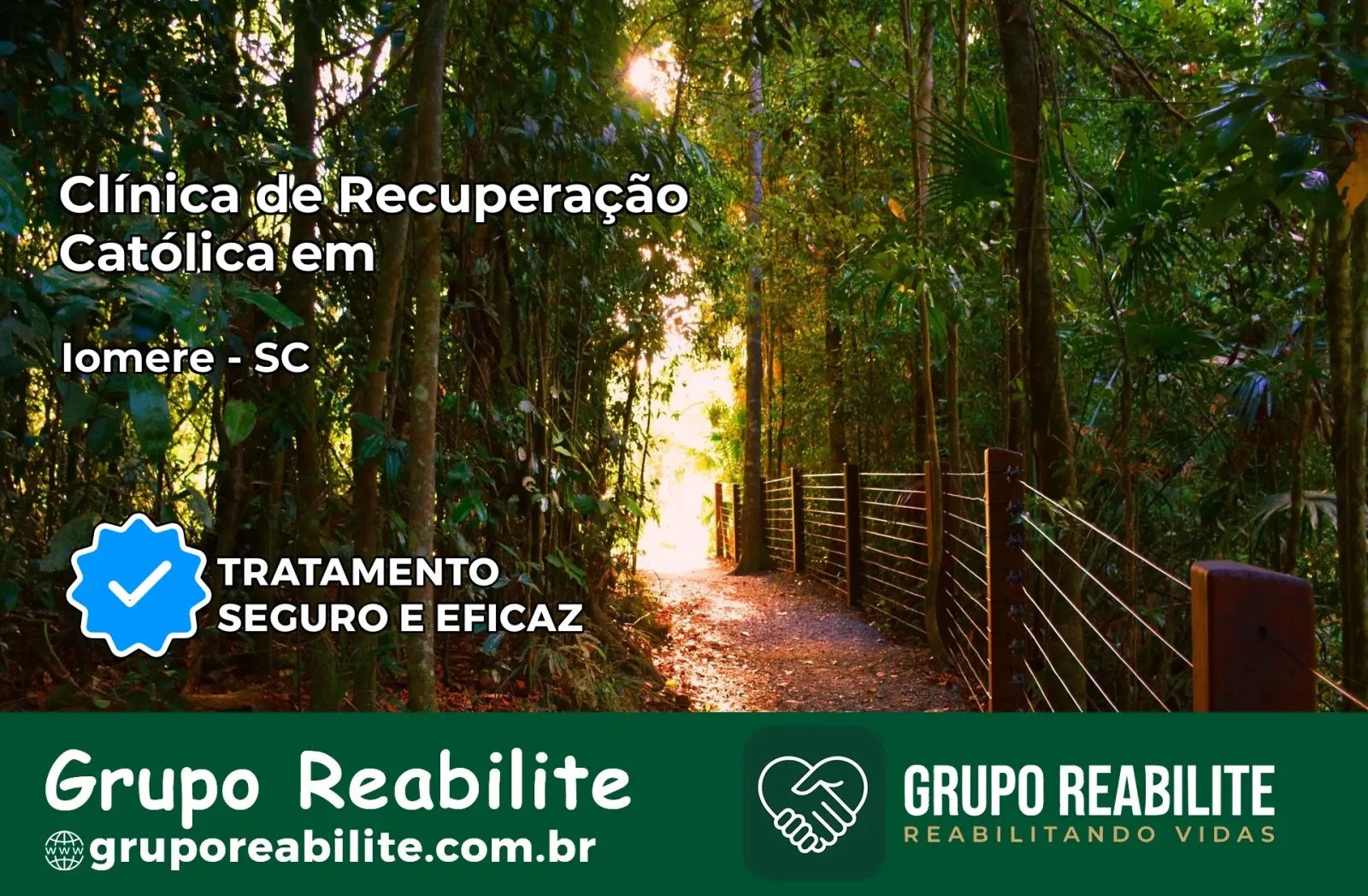 Clínica de Recuperação Católica em Iomerê | Internação 24h