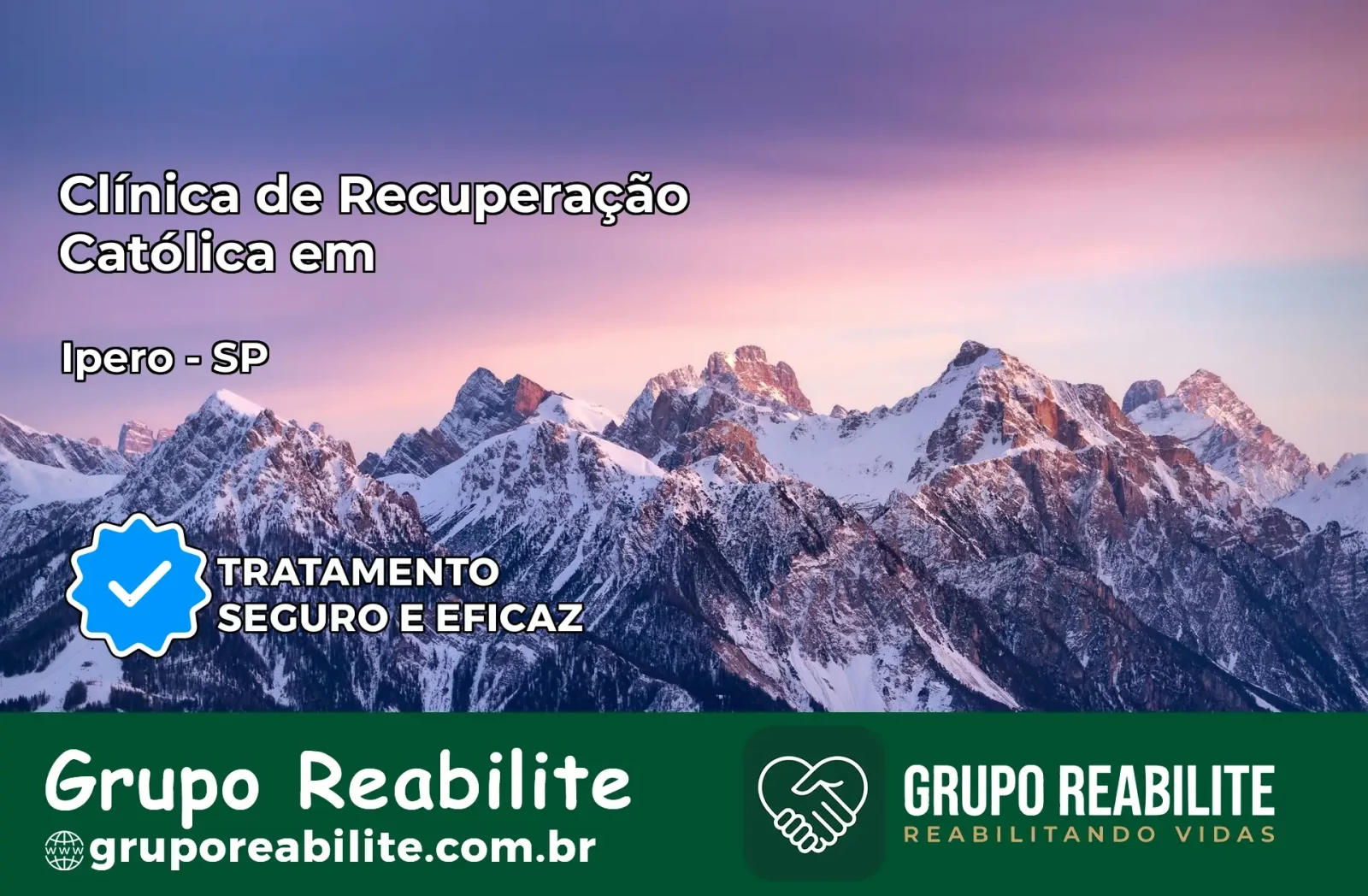 Clínica de Recuperação Católica em Iperó | Internação 24h