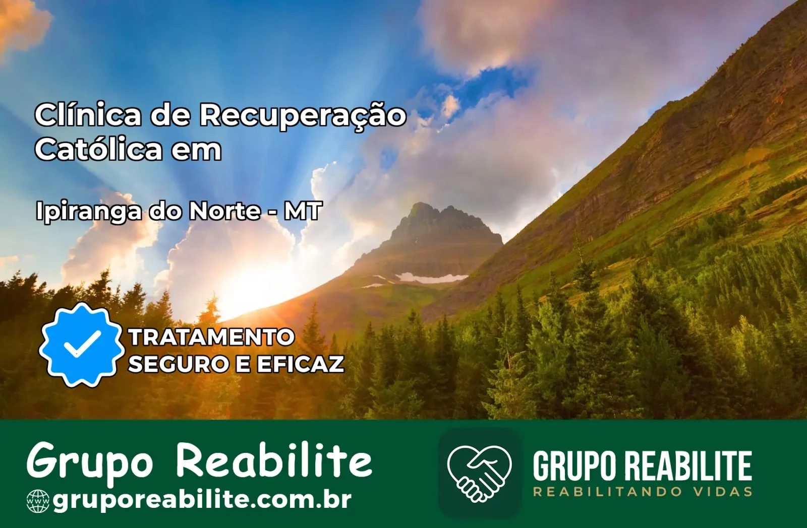 Clínica de Recuperação Católica em Ipiranga do Norte | Internação 24h