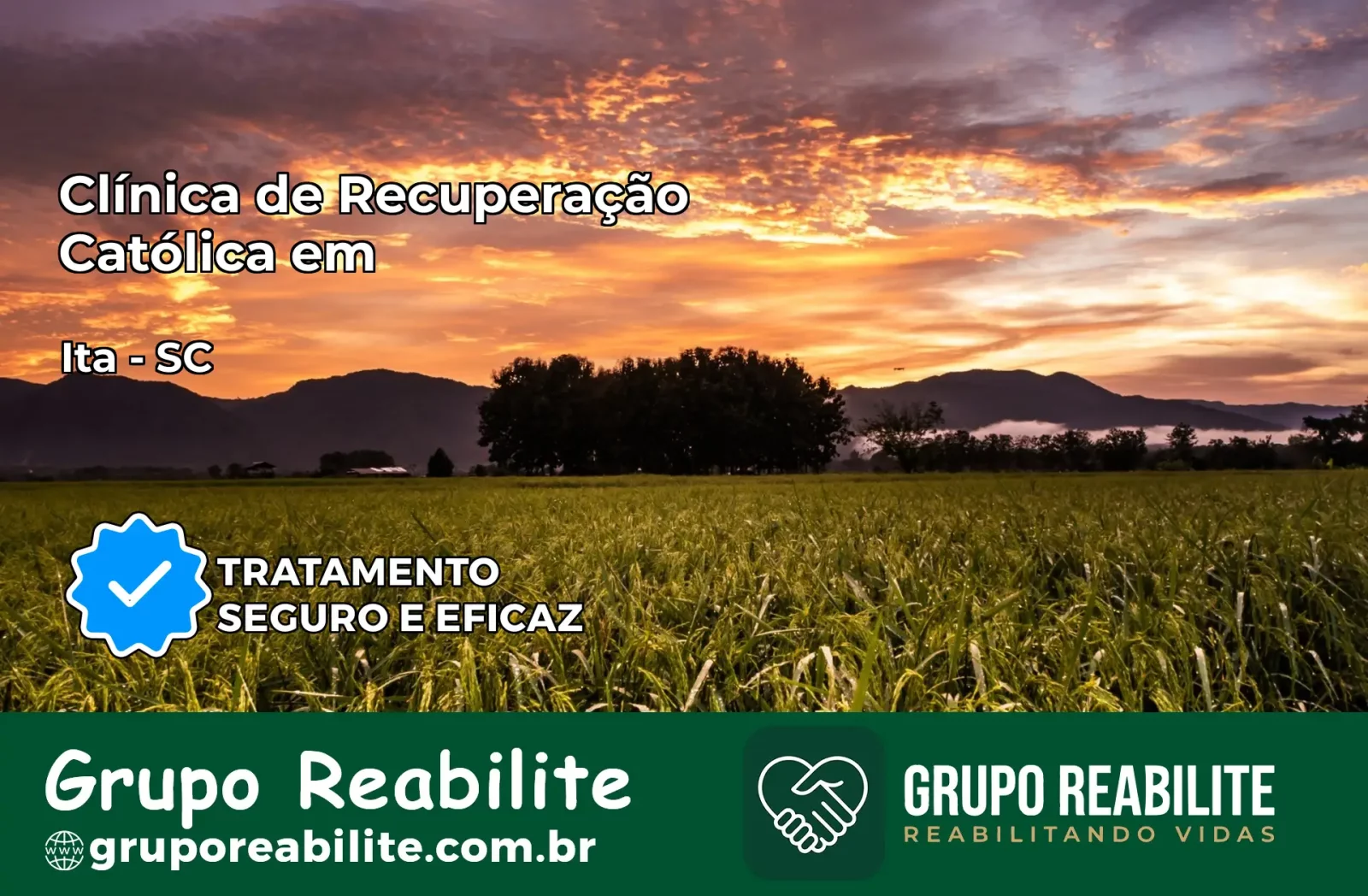 Clínica de Recuperação Católica em Itá | Internação 24h