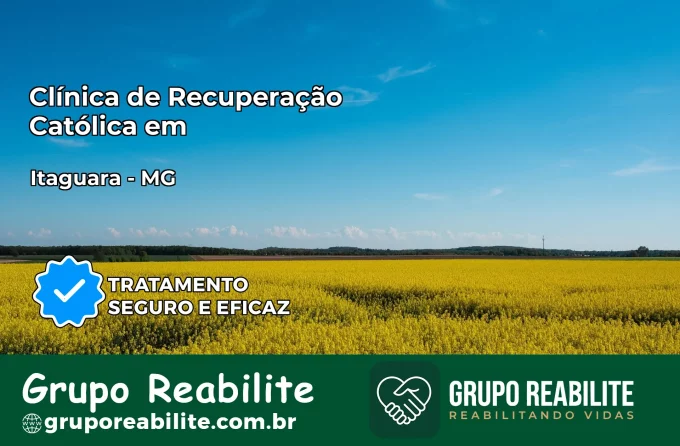 Clínica de Recuperação Católica em Itaguara | Internação 24h