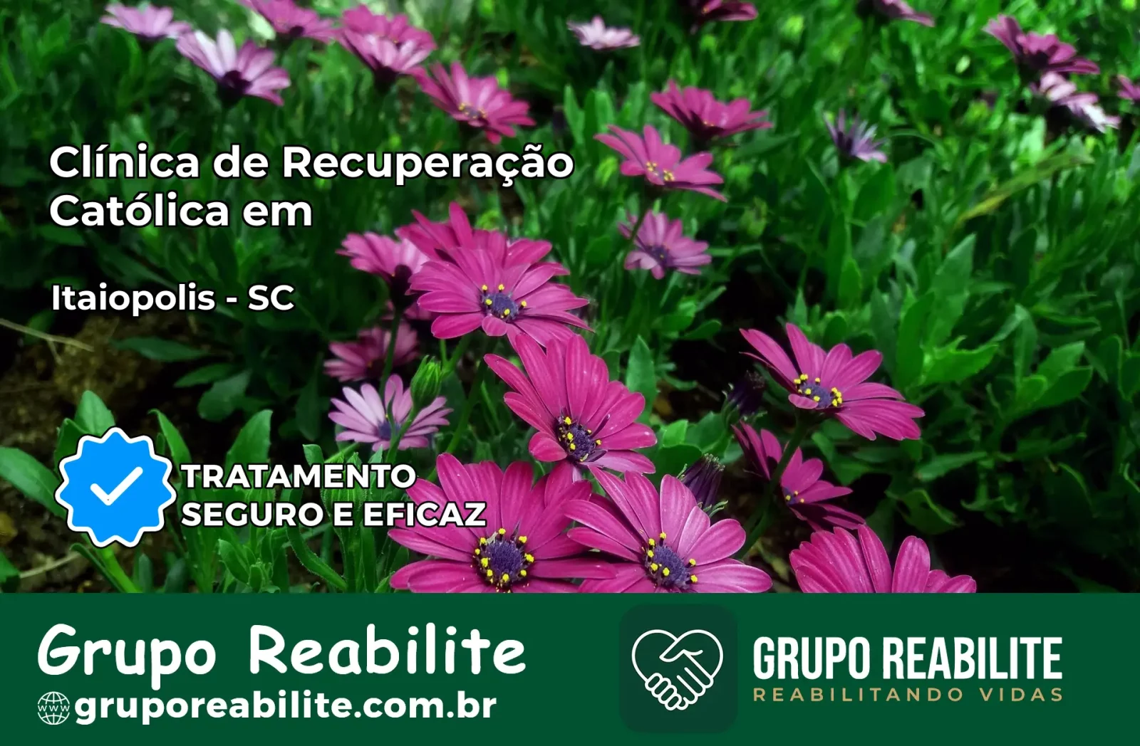 Clínica de Recuperação Católica em Itaiópolis | Internação 24h