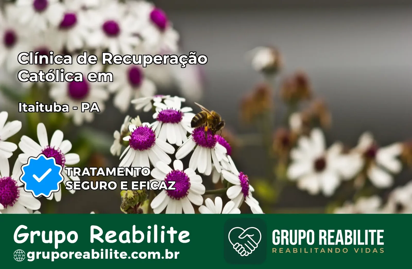 Clínica de Recuperação Católica em Itaituba | Internação 24h