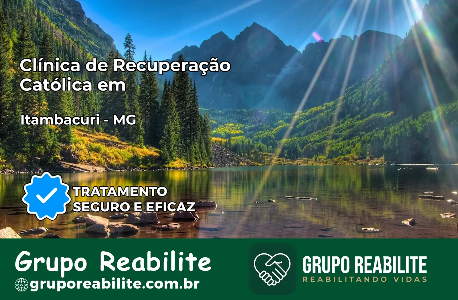 Clínica de Recuperação Católica em Itambacuri | Internação 24h
