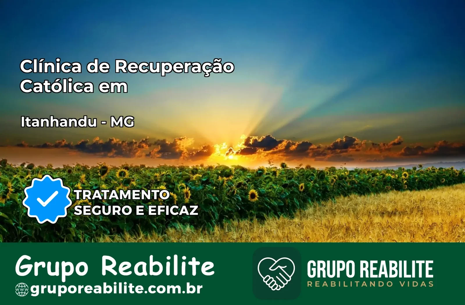 Clínica de Recuperação Católica em Itanhandu | Internação 24h