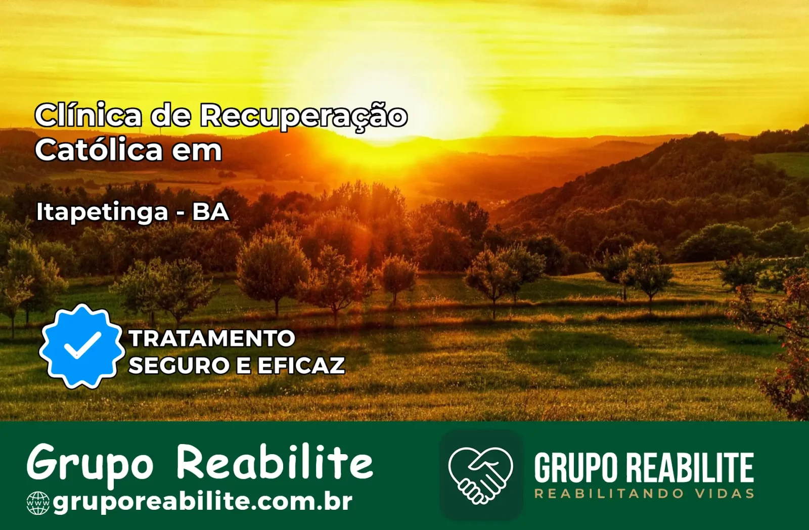 Clínica de Recuperação Católica em Itapetinga | Internação 24h