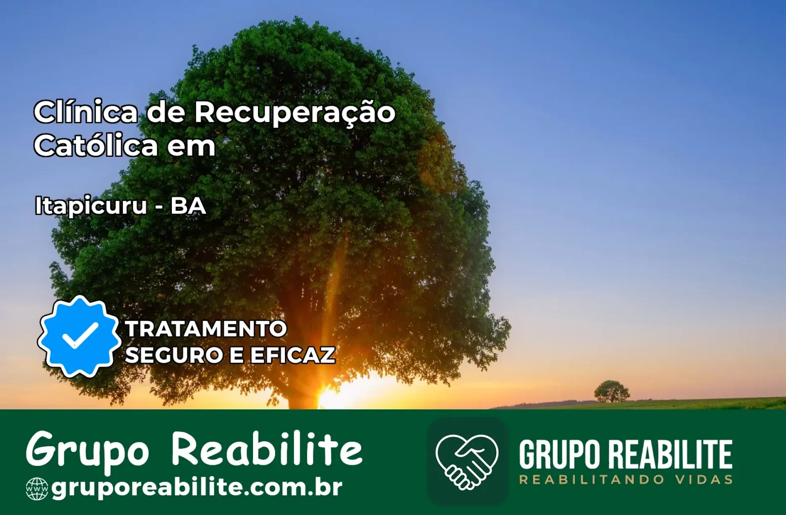 Clínica de Recuperação Católica em Itapicuru | Internação 24h