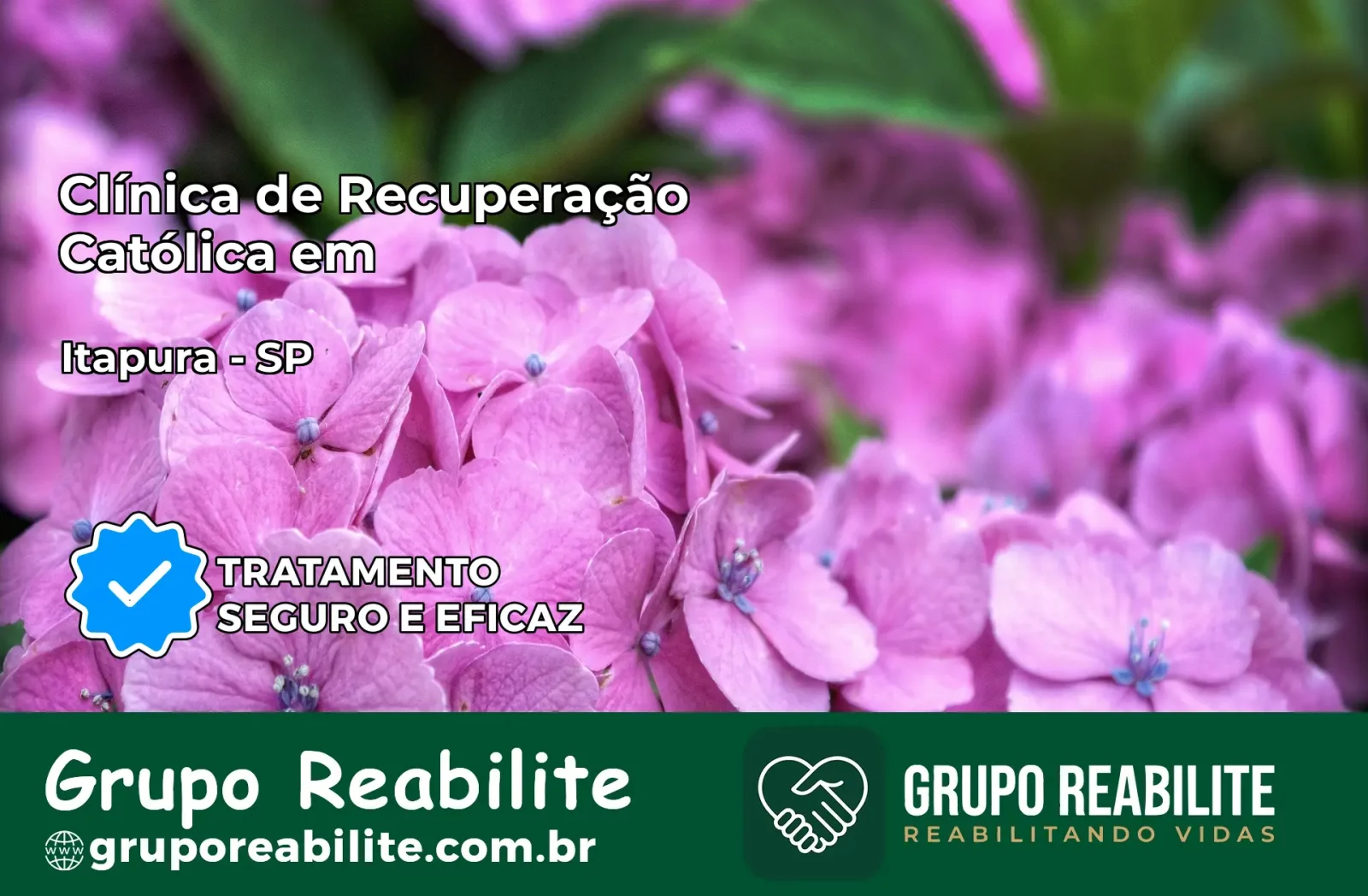 Clínica de Recuperação Católica em Itapura | Internação 24h