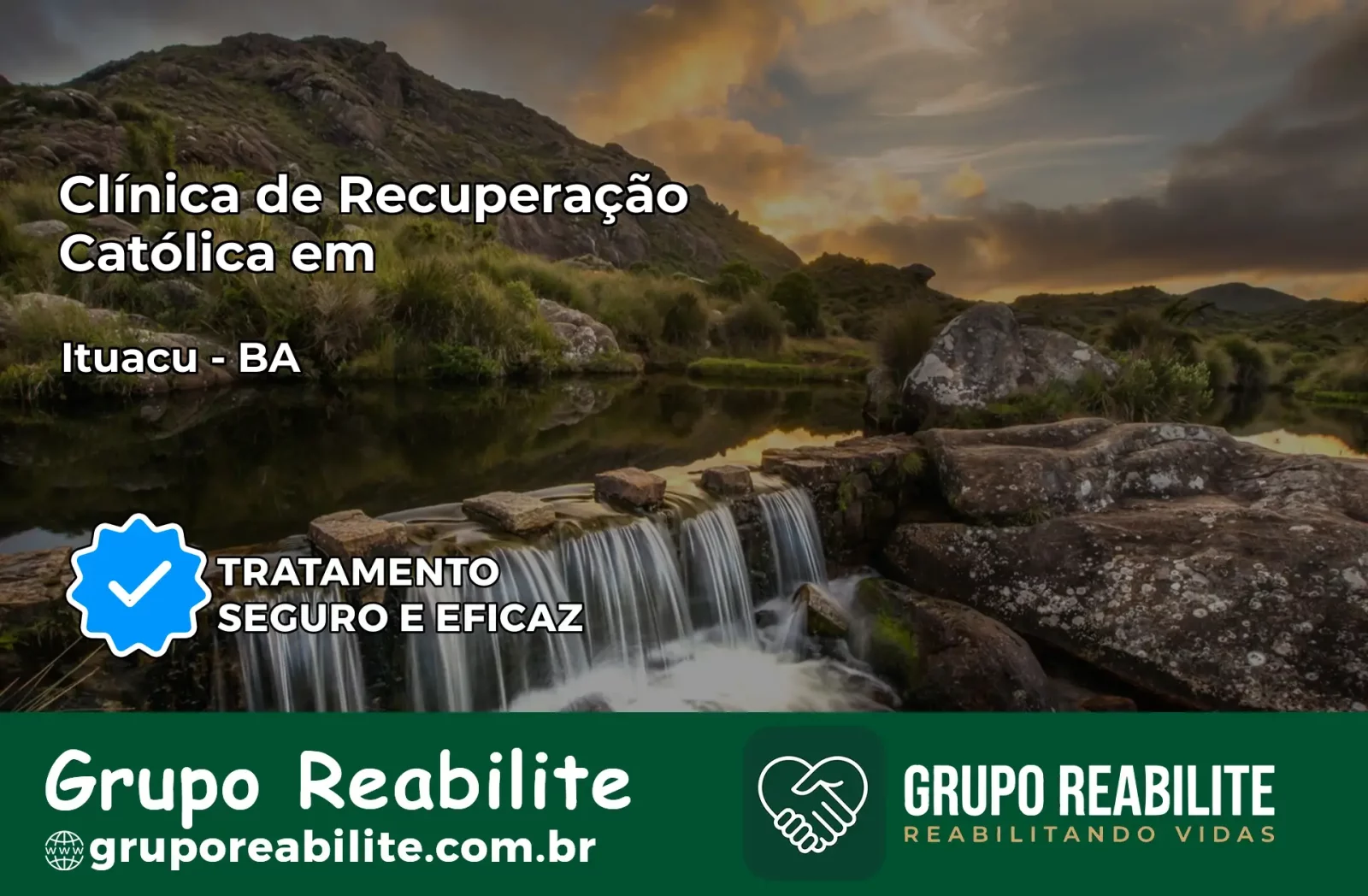 Clínica de Recuperação Católica em Ituaçu | Internação 24h