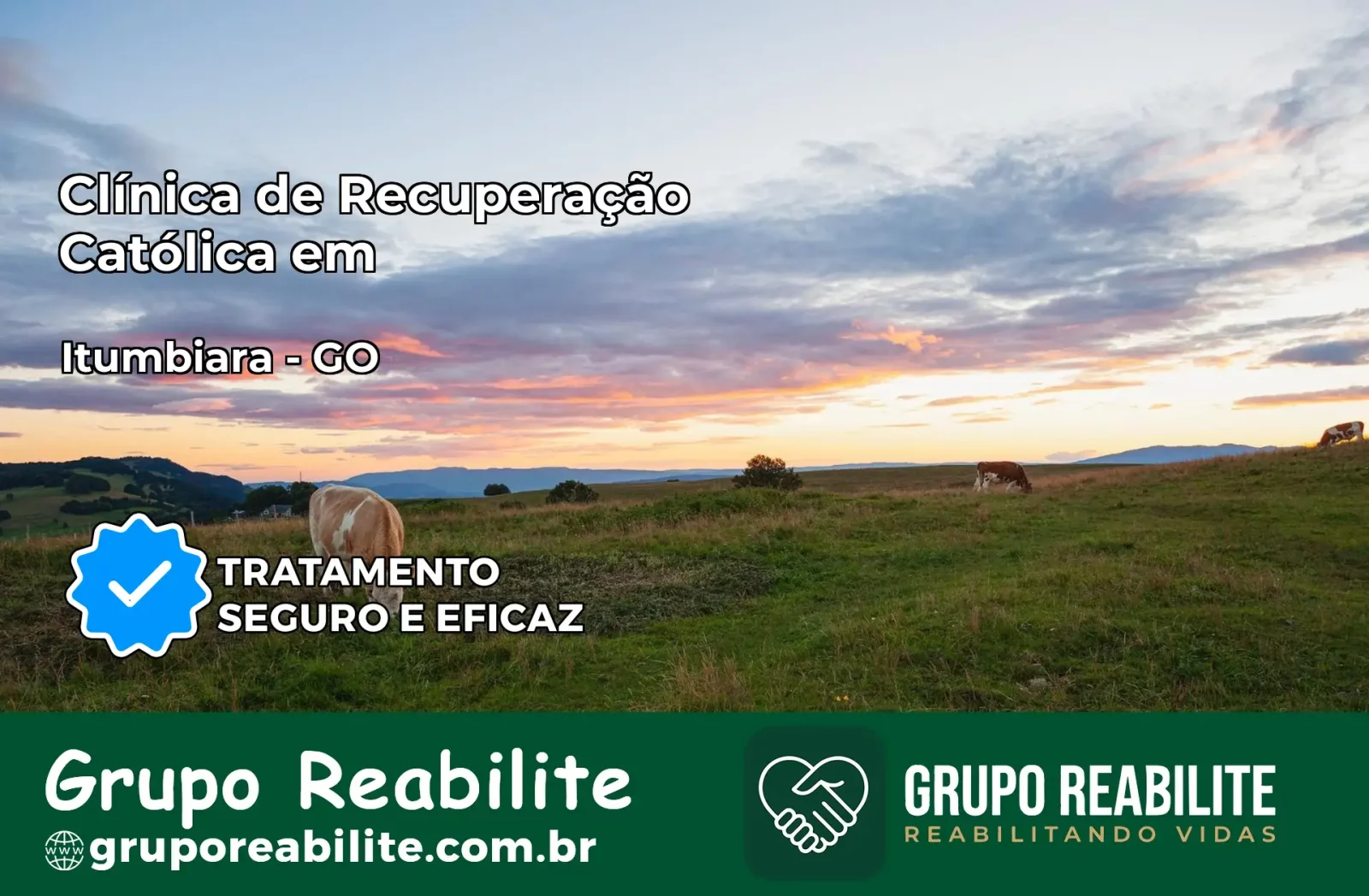Clínica de Recuperação Católica em Itumbiara | Internação 24h