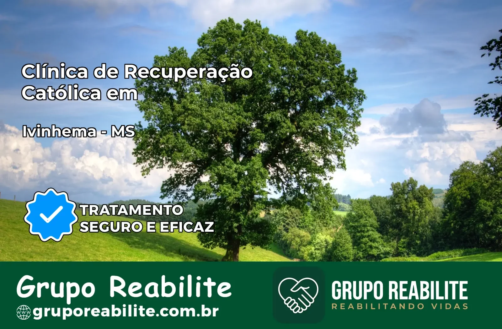 Clínica de Recuperação Católica em Ivinhema | Internação 24h