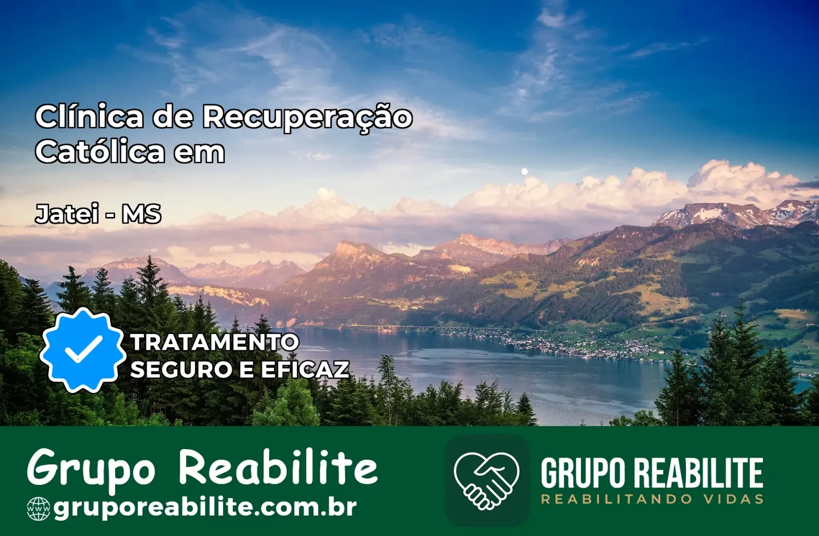 Clínica de Recuperação Católica em Jateí | Internação 24h