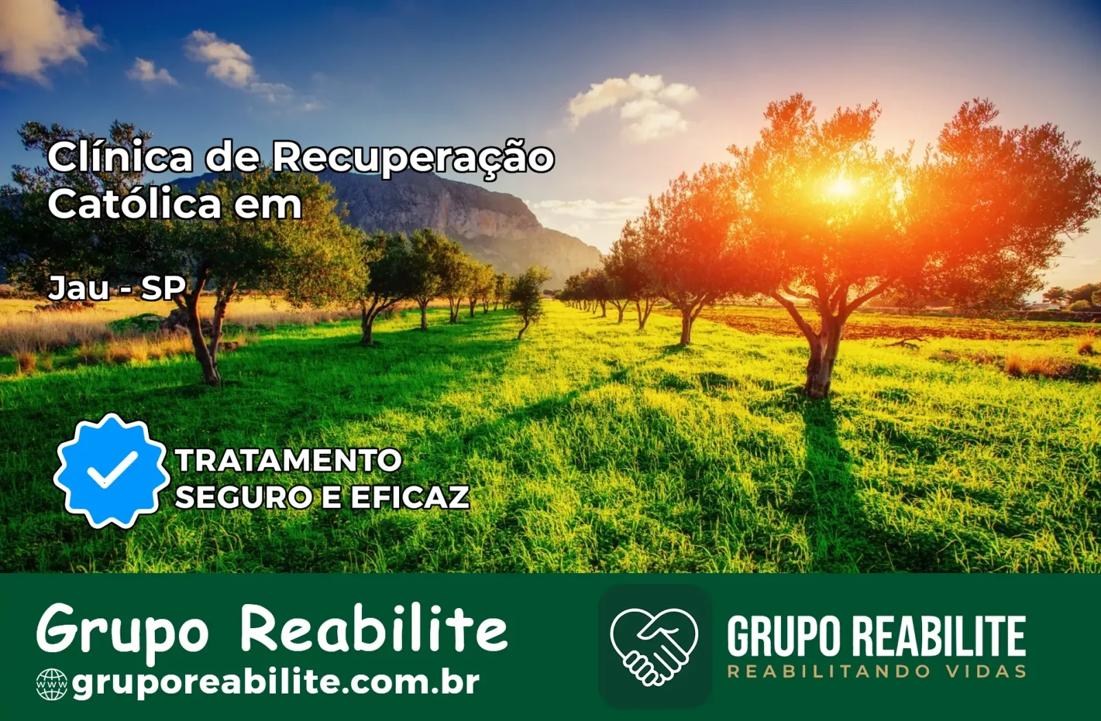 Clínica de Recuperação Católica em Jaú | Internação 24h