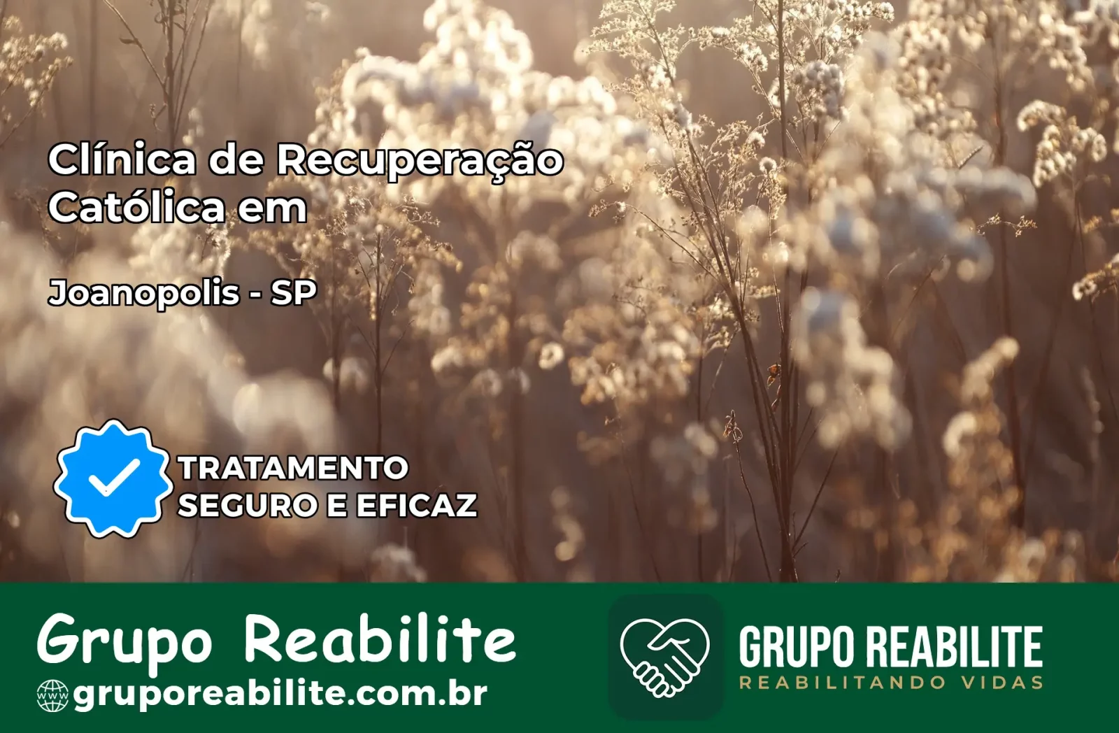 Clínica de Recuperação Católica em Joanópolis | Internação 24h