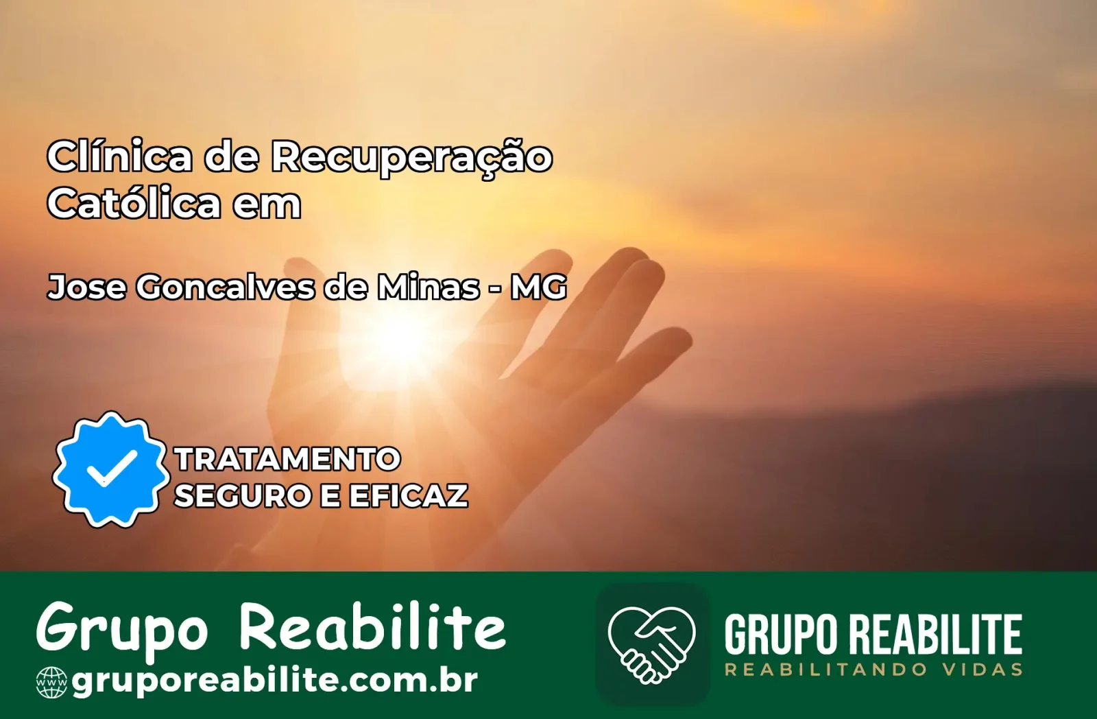 Clínica de Recuperação Católica em José Gonçalves de Minas | Internação 24h