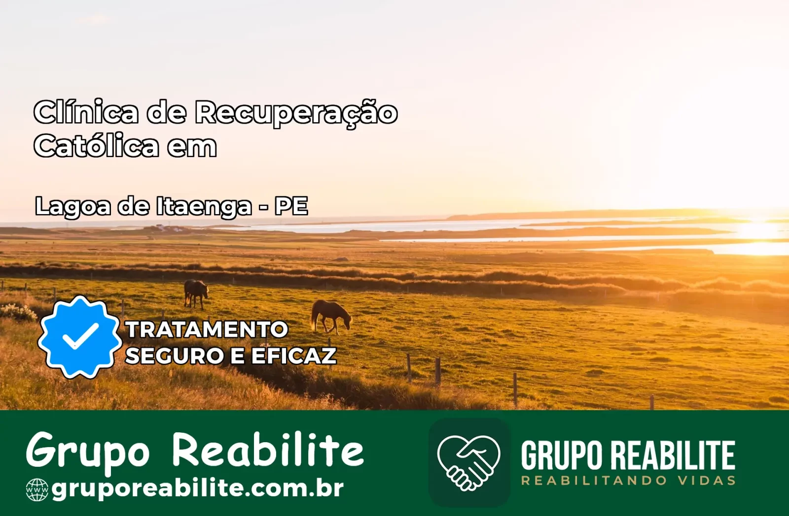 Clínica de Recuperação Católica em Lagoa de Itaenga | Internação 24h