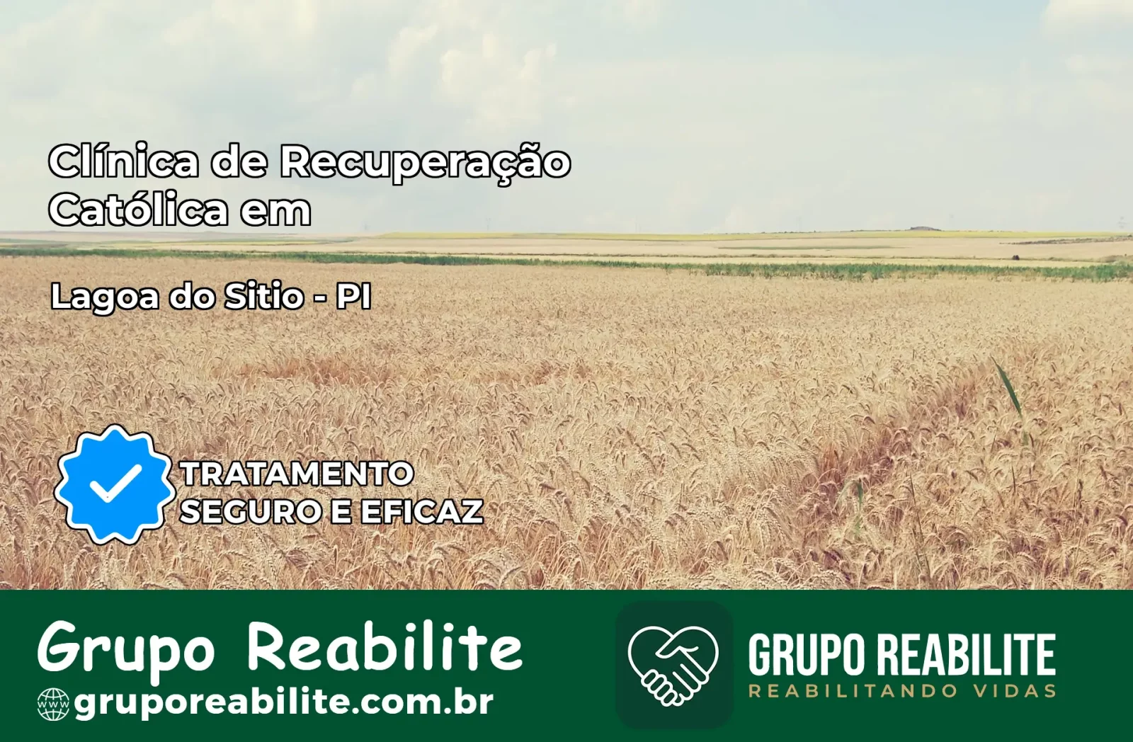 Clínica de Recuperação Católica em Lagoa do Sítio | Internação 24h