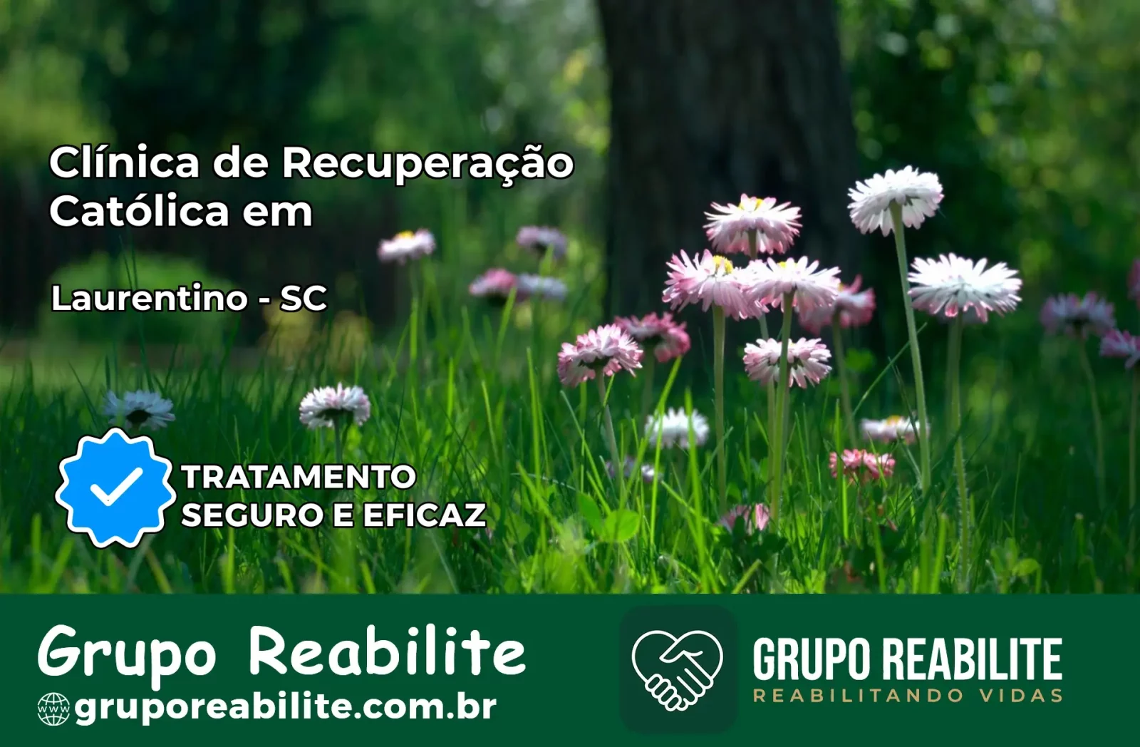 Clínica de Recuperação Católica em Laurentino | Internação 24h
