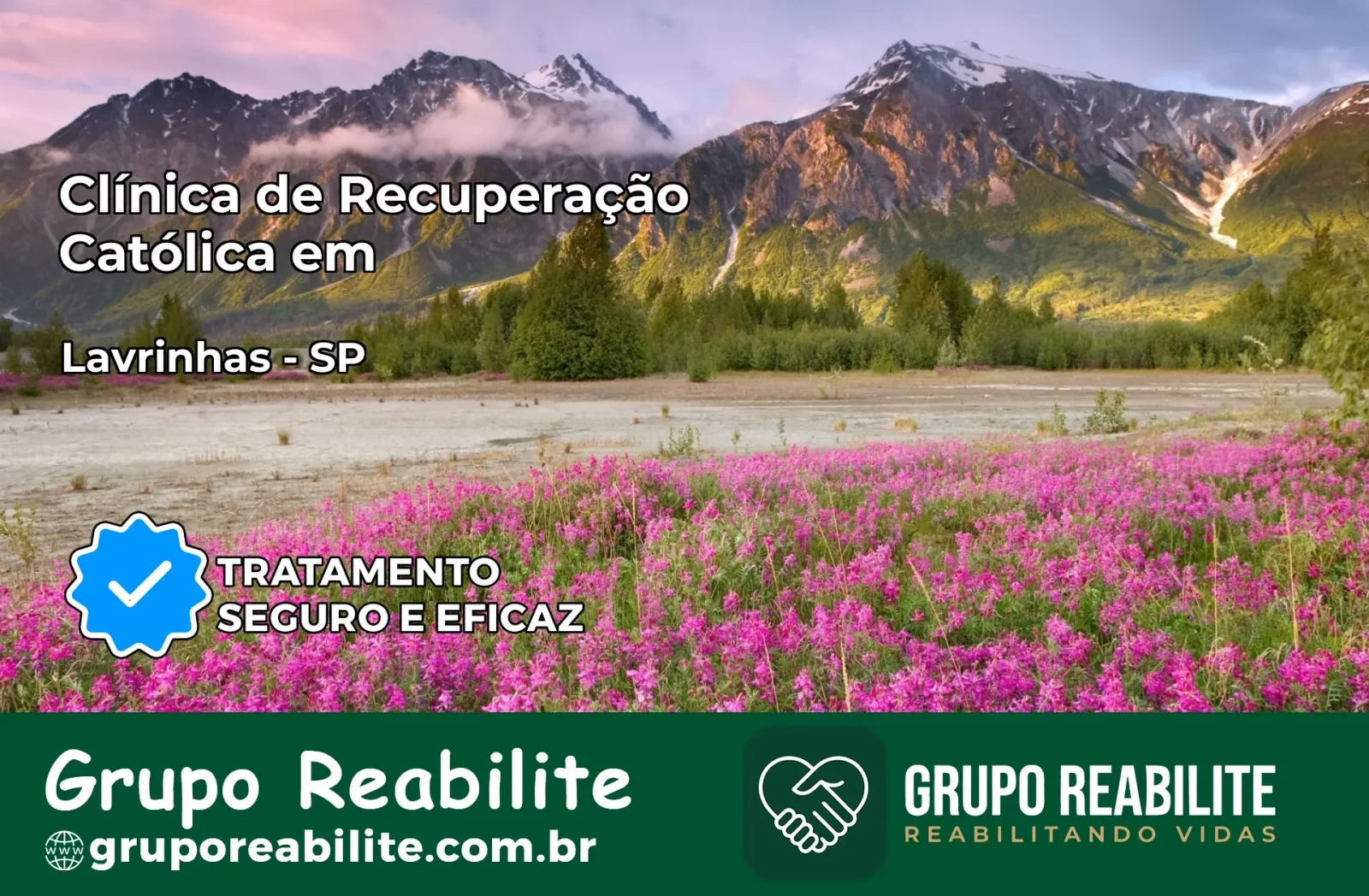 Clínica de Recuperação Católica em Lavrinhas | Internação 24h