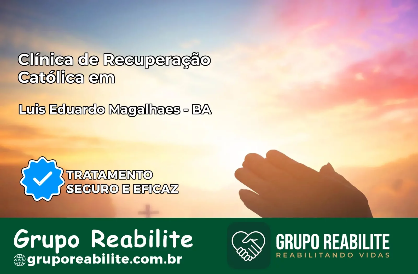 Clínica de Recuperação Católica em Luís Eduardo Magalhães | Internação 24h