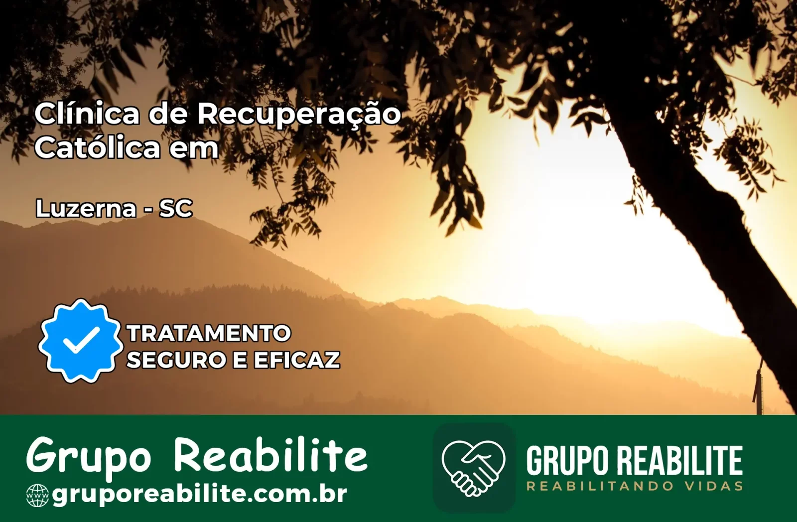 Clínica de Recuperação Católica em Luzerna | Internação 24h