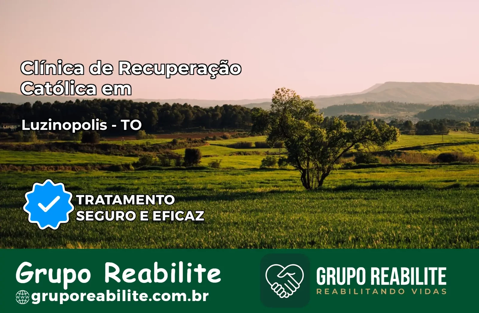 Clínica de Recuperação Católica em Luzinópolis | Internação 24h
