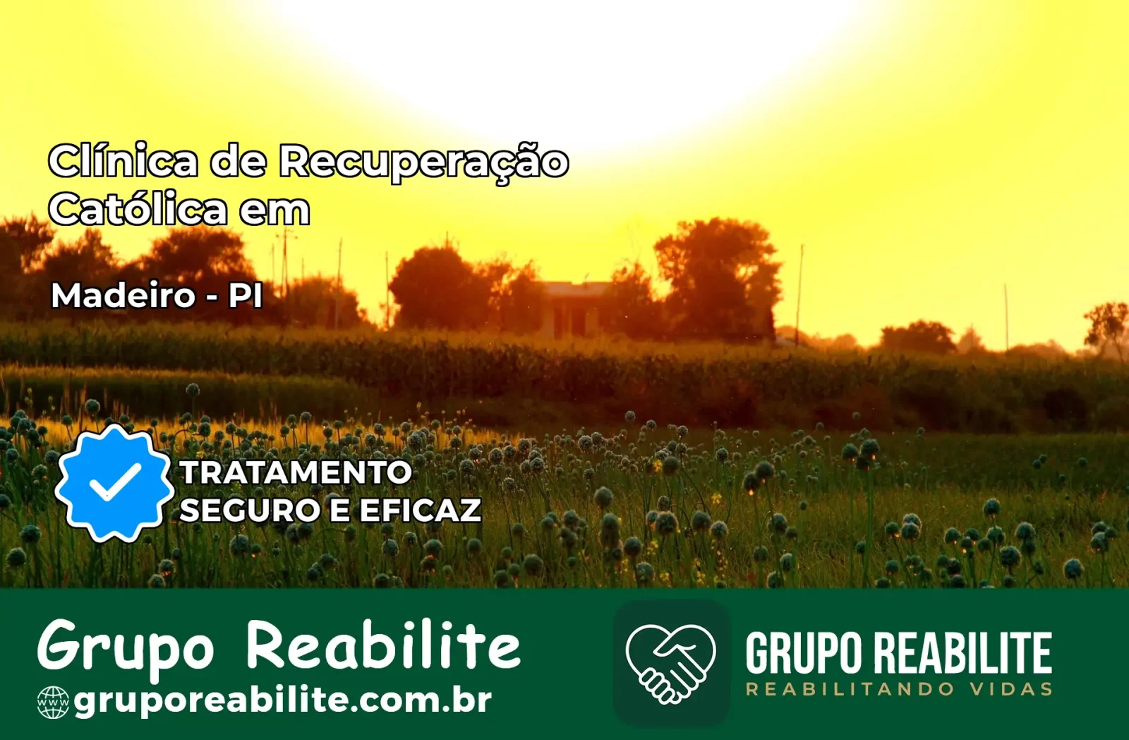 Clínica de Recuperação Católica em Madeiro | Internação 24h