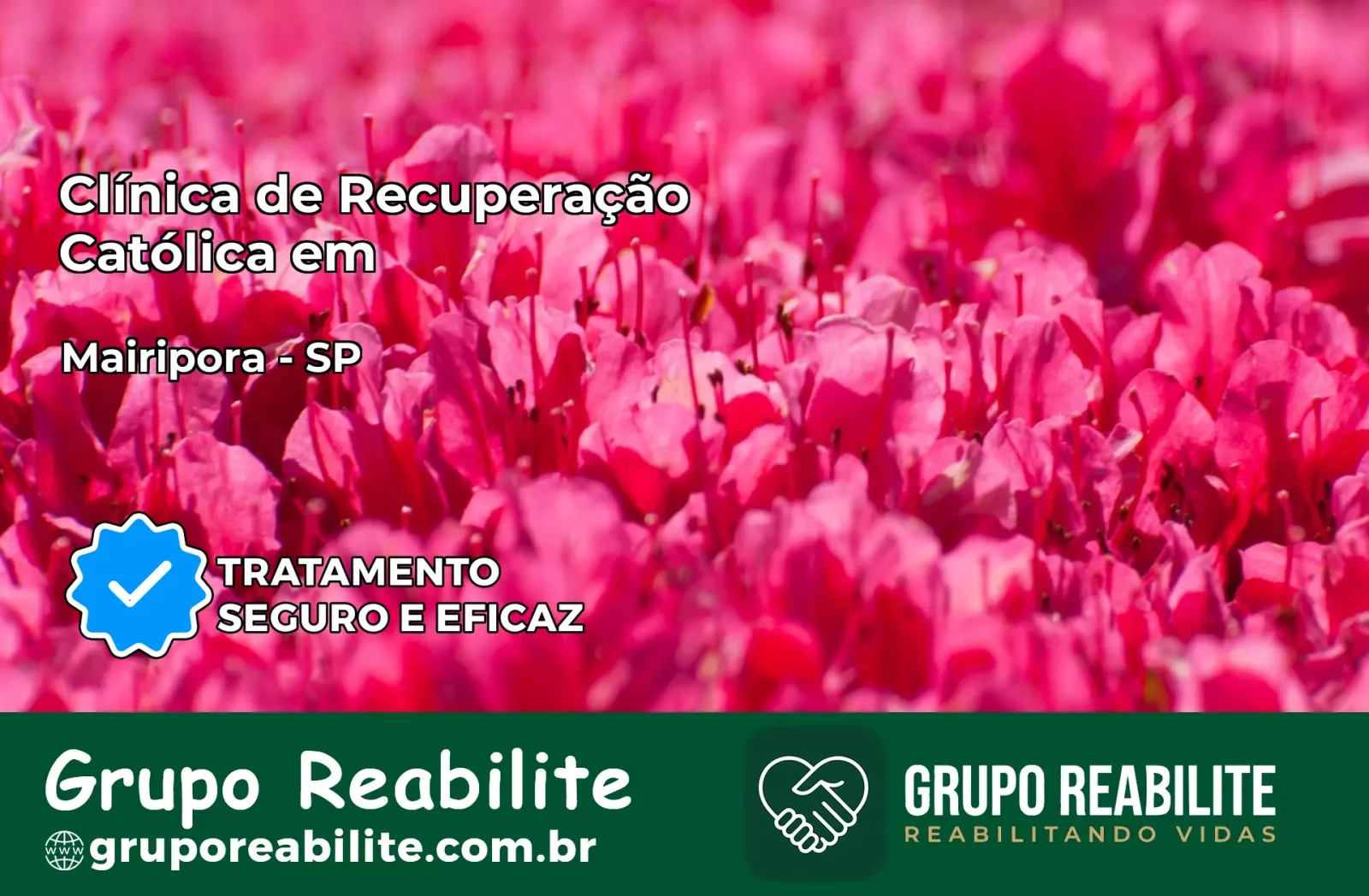 Clínica de Recuperação Católica em Mairiporã | Internação 24h