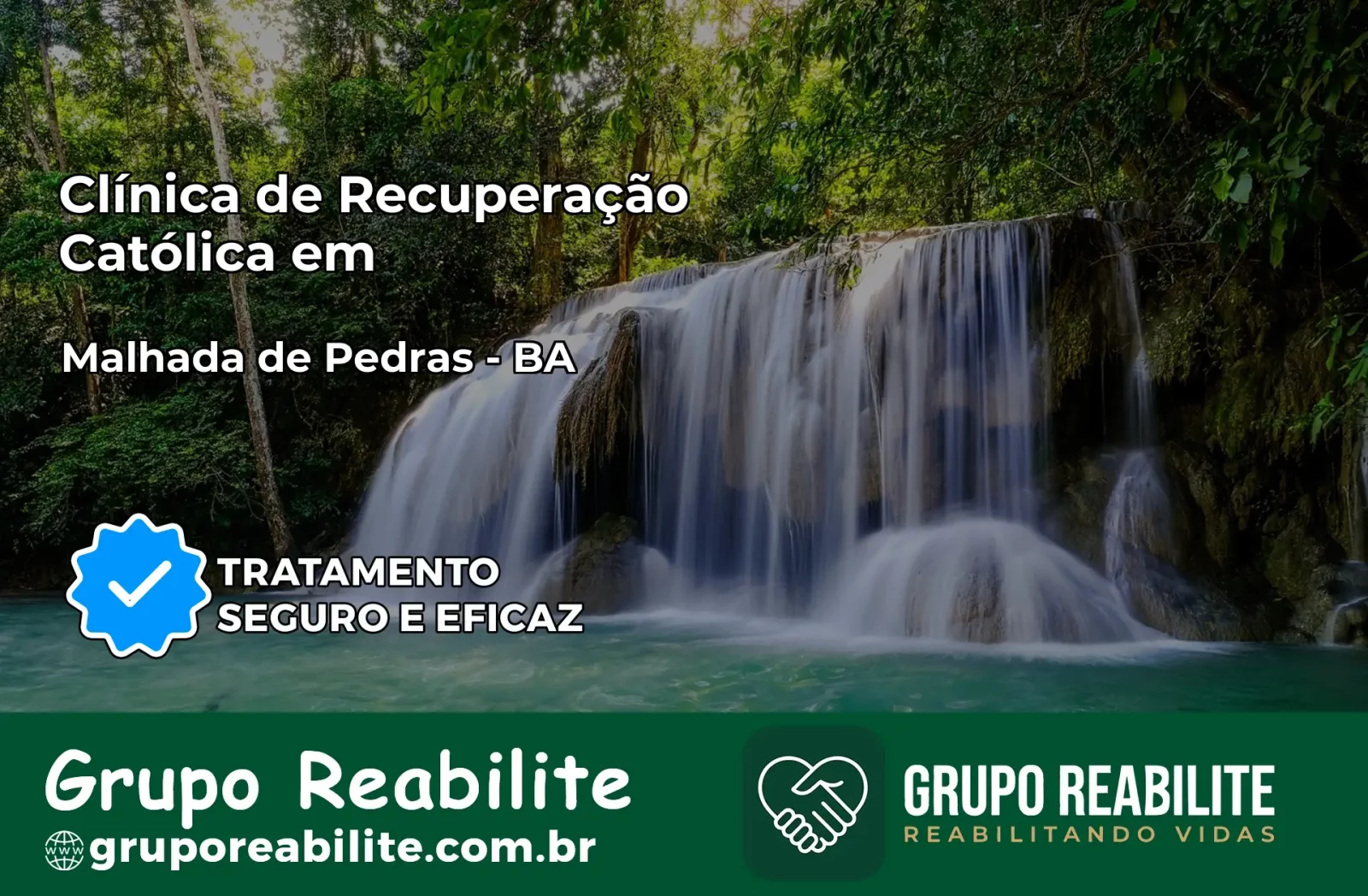 Clínica de Recuperação Católica em Malhada de Pedras | Internação 24h