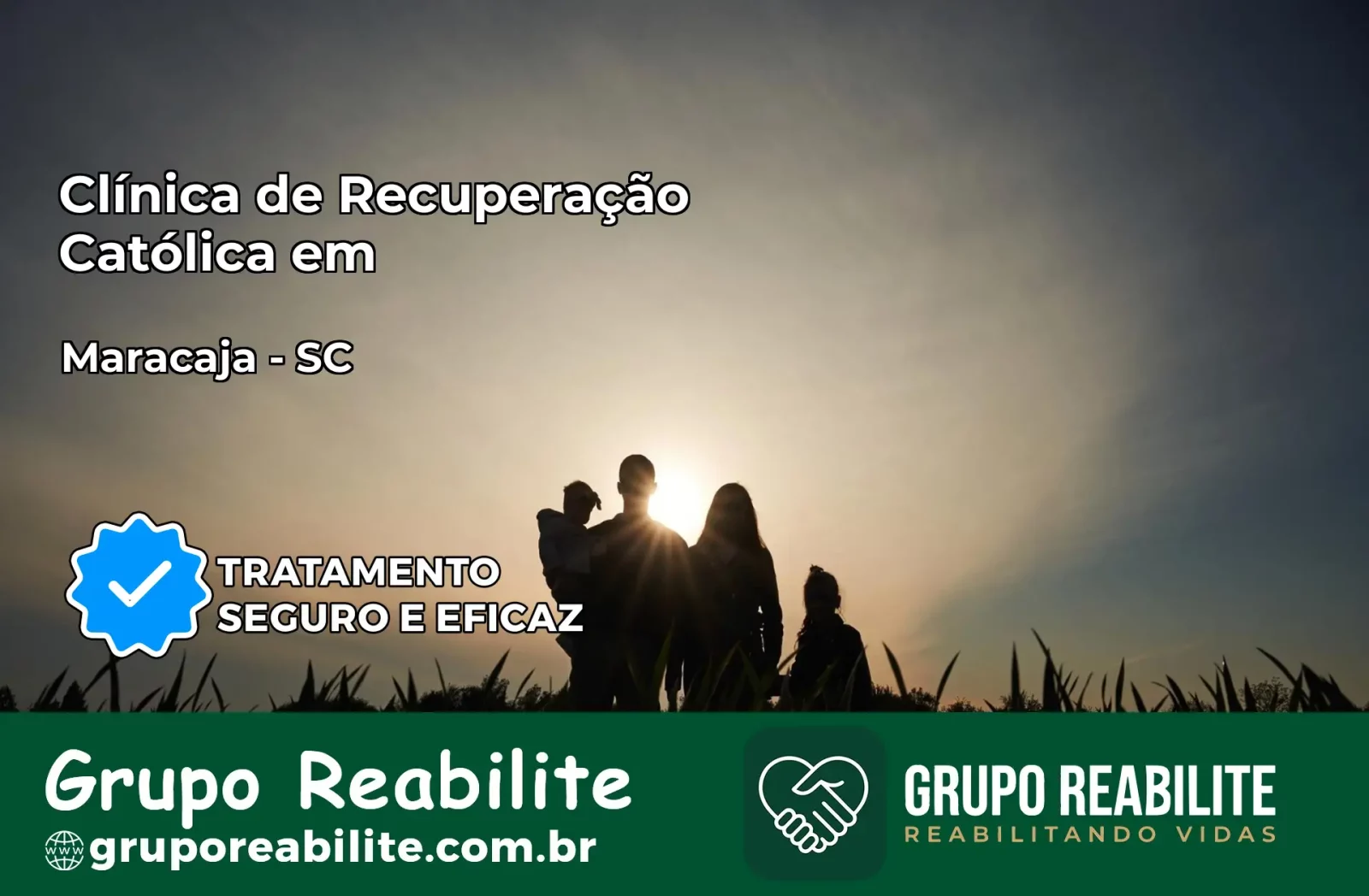 Clínica de Recuperação Católica em Maracajá | Internação 24h