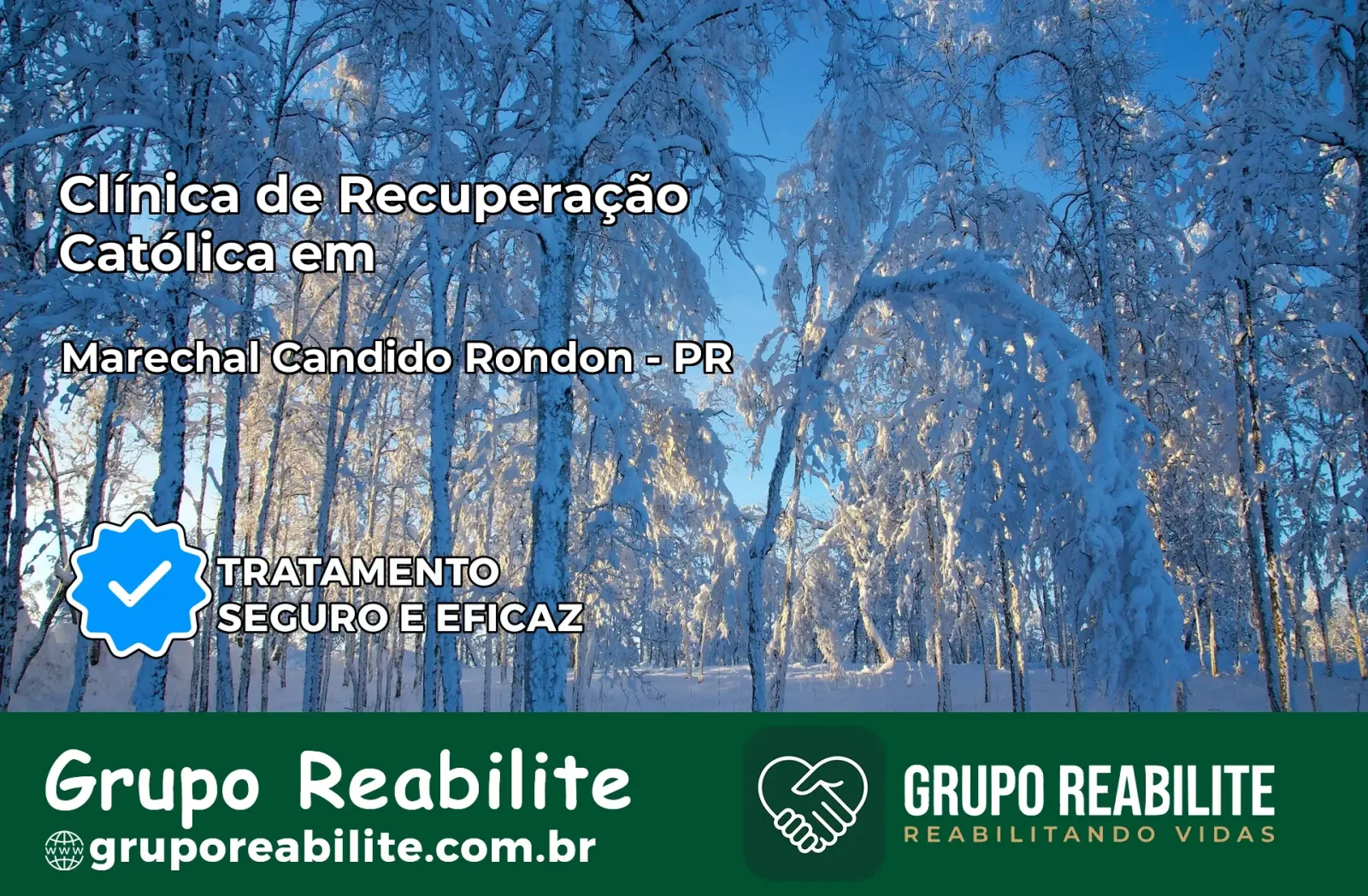 Clínica de Recuperação Católica em Marechal Cândido Rondon | Internação 24h