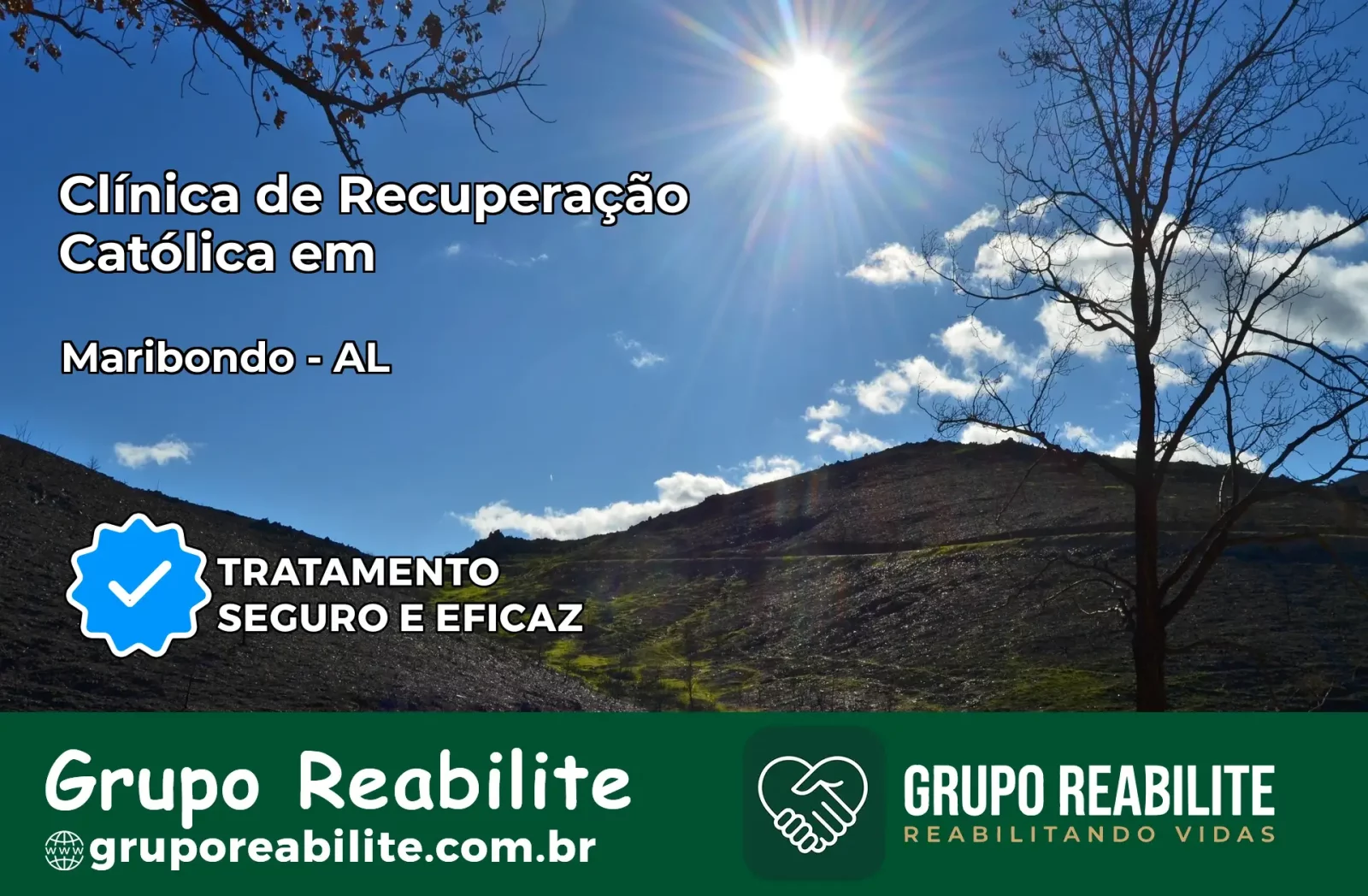 Clínica de Recuperação Católica em Maribondo | Internação 24h