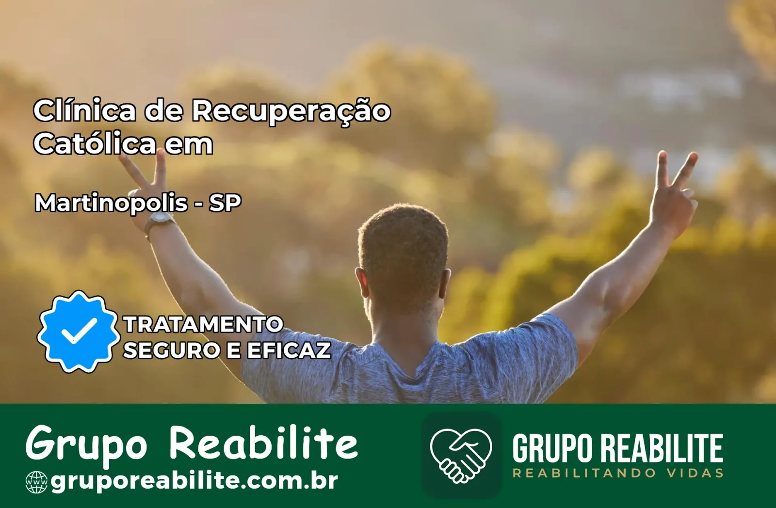 Clínica de Recuperação Católica em Martinópolis | Internação 24h