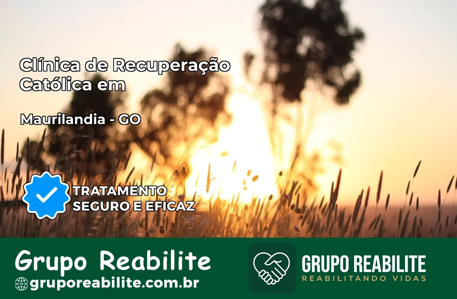 Clínica de Recuperação Católica em Maurilândia | Internação 24h