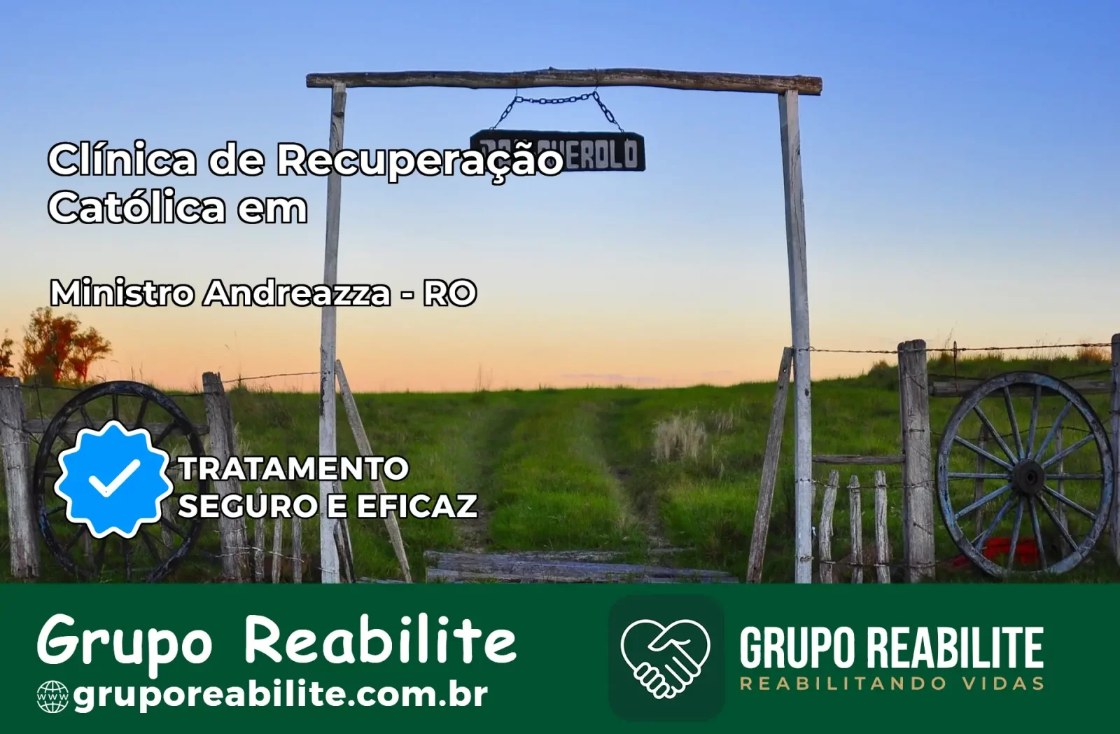 Clínica de Recuperação Católica em Ministro Andreazza | Internação 24h